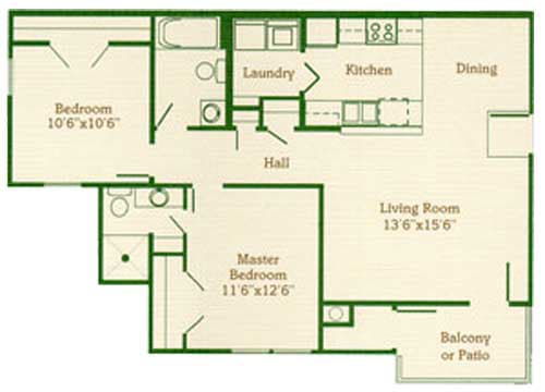 TWO BEDROOM